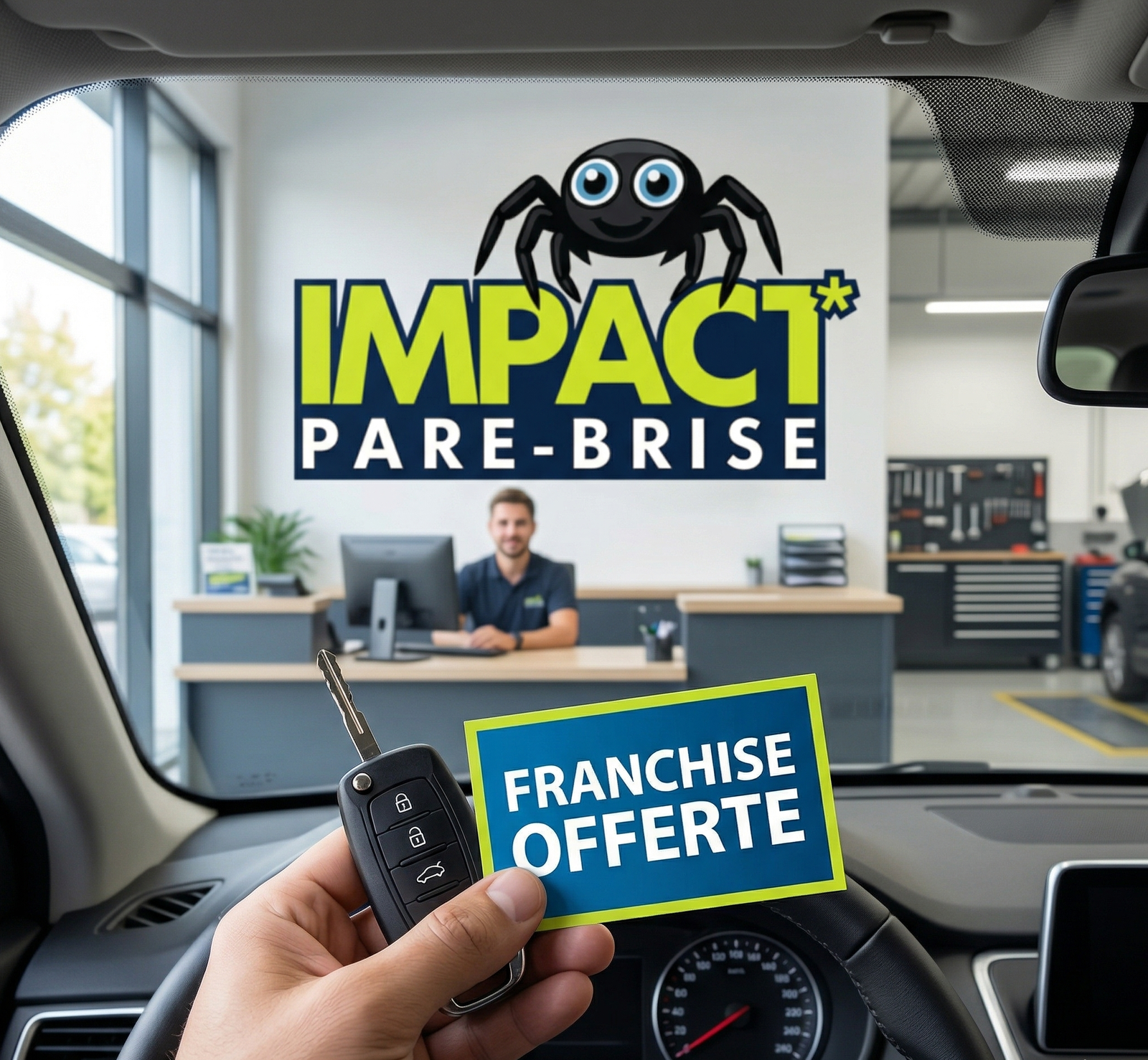 Franchise offerte Impact Pare-Brise